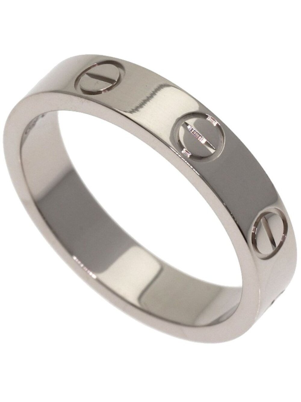 Cartier Mini Love Ring 48 18K White Gold
